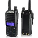 Radio Ht Comunicador Baofeng Dual Band Uv-82 Rádio Fm + Fone