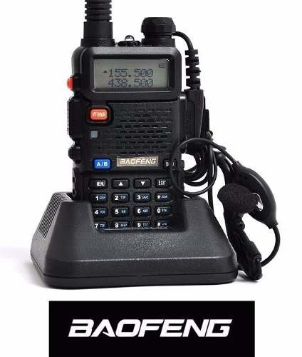 Radio Ht Dual Band(uhf+vhf) Baofeng Uv-5r + Fone