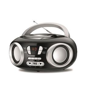 Rádio Mondial Boombox NBX-13 Entrada USB Fone de Ouvido Rádio FM Display Digital 6W RMS