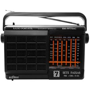Rádio Motobrás RM-PFT73AC 7 Faixas FM