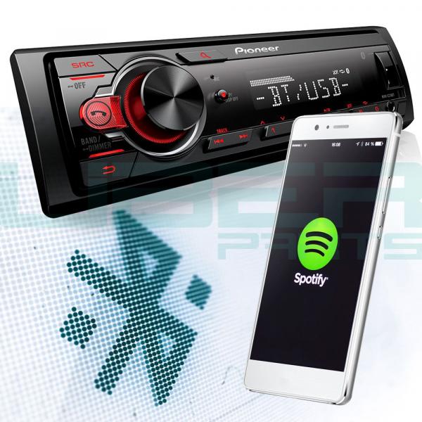 Radio Mp3 Bluetooth Pioneer MVH-S218BT USB FM