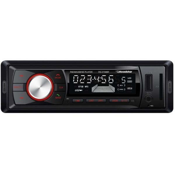 Rádio MP3 Player Roadstar Rs2709 Am/Fm Bluetooth com Controle (Entrada Usb/Cartão)