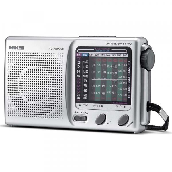 Radio Portatil 10 Faixas Ac 117 Nks