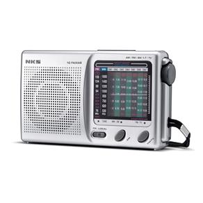 Rádio Portátil 10 Faixas NKS - AC117 12V - 12V