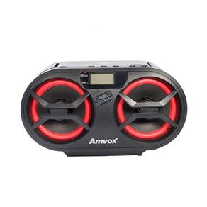 Rádio Portátil Amvox AMC 595 New Bluetooth Rádio FM Entrada USB Auxiliar - 15W