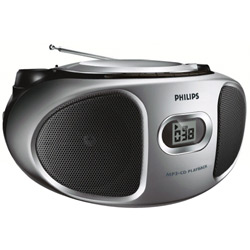 Rádio Portátil - AZ302S - C/ MP3 e Entrada Line In C/ Cabo Incluso - Philips