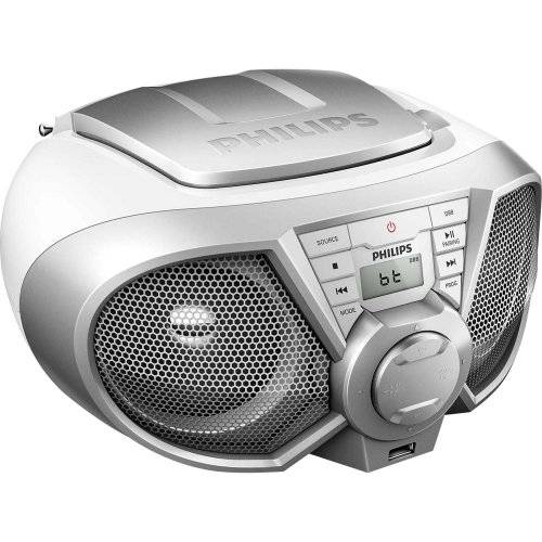 Rádio Portátil Cd/Usb/Fm/Bluetooth Px3125stx/78 Prata Philips