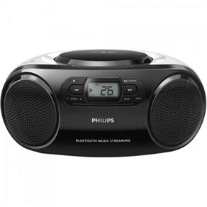 Rádio Portátil com Cd Player/Usb/Mp3/Fm/Bluetooth Az330Tx/78 Preto Philips