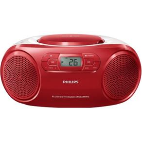 Rádio Portátil com Cd Player/Usb/Mp3/Fm/Bluetooth Az331Tx/78 Vermelho Philips