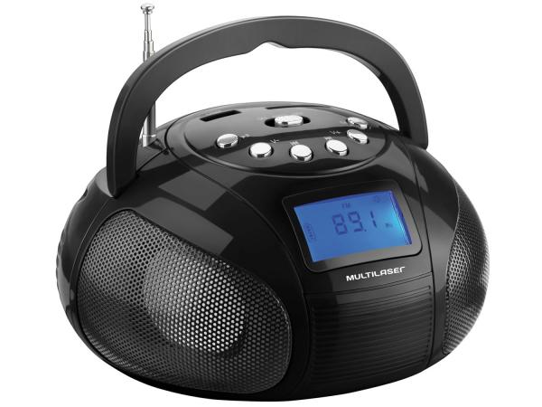 Rádio Portátil FM SP145 Boombox - Multilaser