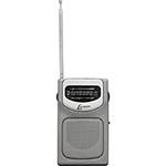 Rádio Portátil Lenoxx RP62 AM/FM com Saída para Fone de Ouvido - Prata