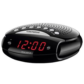 Rádio Portatil Mondial Sleep Star III, Rádio AM/FM, Funções Relógio e Alarme, 5W