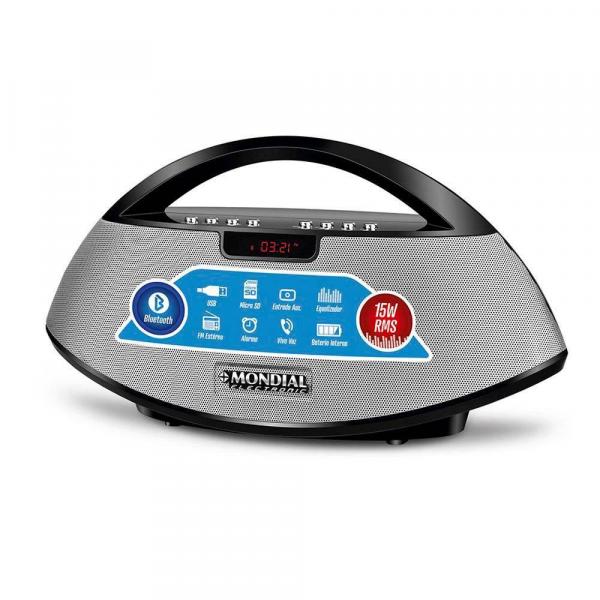Tudo sobre 'Rádio Portátil Mondial Speaker Bluetooth Sk 01 15w - Bivolt'