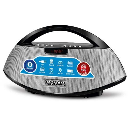 Rádio Portátil Mondial Speaker Bluetooth Sk 01 15w - Bivolt