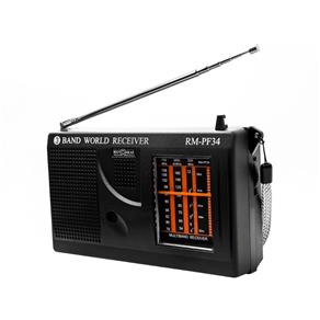 Rádio Portátil Motobrás RM-PF34, 3 Faixas