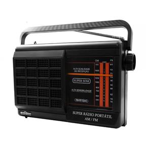Rádio Portátil Motobrás RM-PFT 22AC, 2 FAIXAS