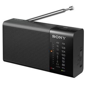 Rádio Portátil Sony ICF-P36 AM/FM 100 MW - Preto