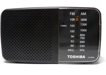 Radio Portátil Toshiba Am-fm Tx-pr20s Preto