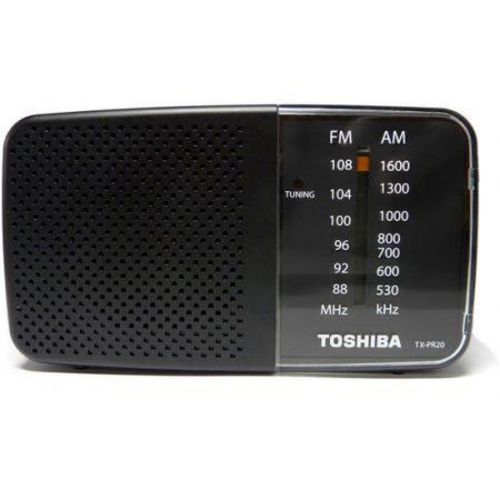 Radio Portatil Toshiba Am-fm Tx-pr20s - Preto