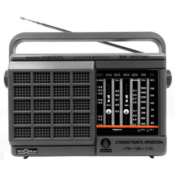 Rádio Receptor de 7 Faixas Aparecida Rm-Pft72ac Motobras