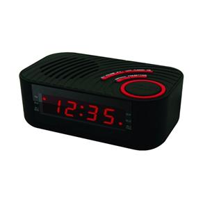 Rádio- Relógio Coby Digital Am/Fm com 2 Alarmes e Entrada Auxiliar