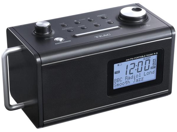 Rádio Relógio Despertador/Alarme AM/FM Display - R5 TEAC