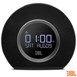 Rádio Relógio JBL com USB, Bluetooth, FM e Despertador Multissensorial com Luz de LED - JBL Horizon
