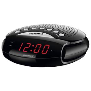 Rádio Relógio Mondial Sleep Star III RR-03 com Dual Alarm, Função Soneca, Rádio FM/AM - 5W