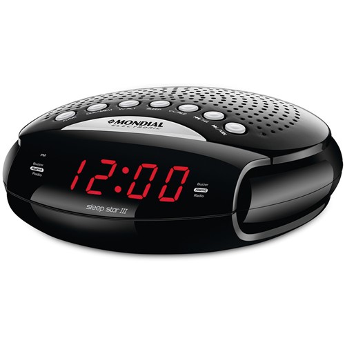 Tudo sobre 'Rádio Relógio Sleep Star III Mondial RR-03 - Bivolt'