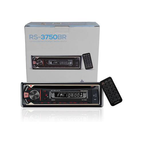 Rádio Rs-3750br 4x52w Rms Cd/sd/usb/mp3/am/fm Roadstar