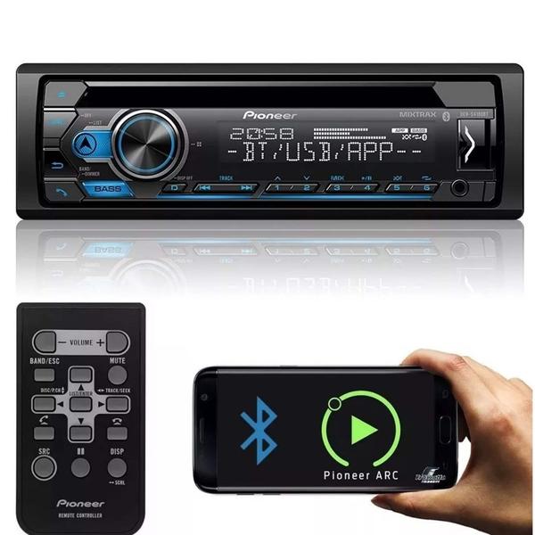Radio Usb Mp3 Cd Player Pioneer Deh S4280bt Bluetooth