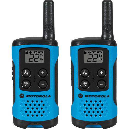 Rádios de Comunicação Talkabout Frs / Grms Até 25 Km Cor Azul