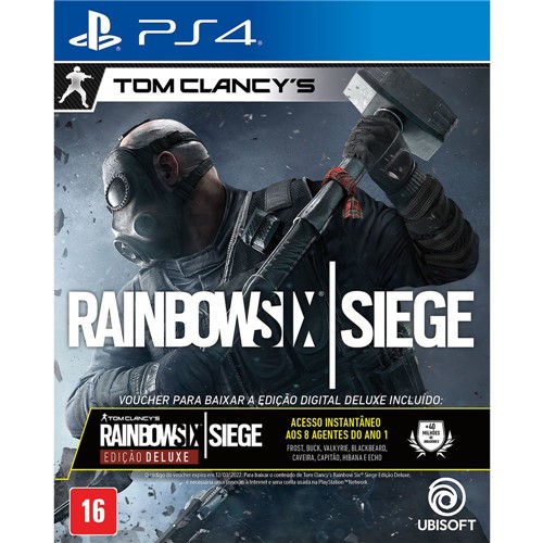 Rainbow Six Siege Tom Clancys-Game Ps4