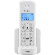 Ramal para Telefone Sem Fio com ID TSF-8000R Branco ELGIN