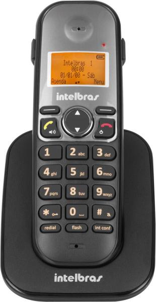 Ramal Telefone Sem Fio Ts 5121 Preto Intelbras