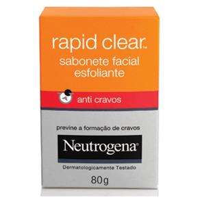 Rapid Clear Sabonete Esfoliante Anticravos - Neutrogena