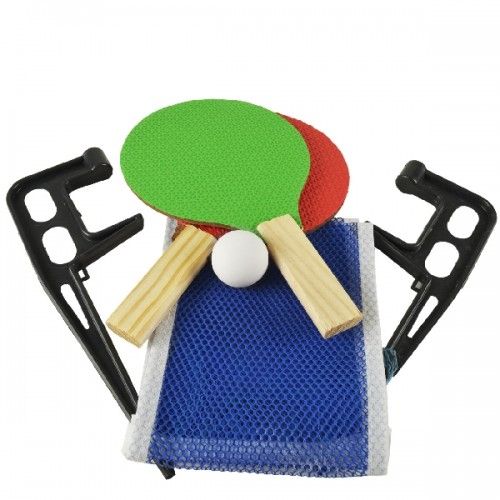 Raquete de Ping Pong com Rede e Bolinha