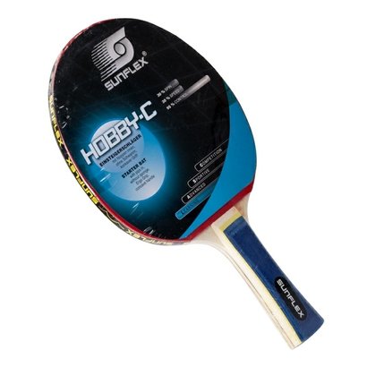 Raquete de Tênis de Mesa Sunflex Hobby C