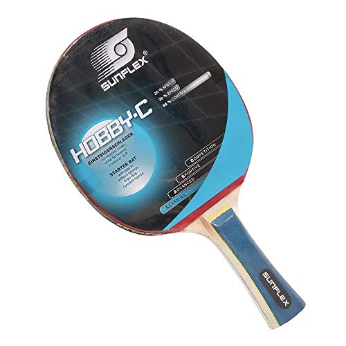Raquete de Tênis de Mesa Sunflex Hobby C