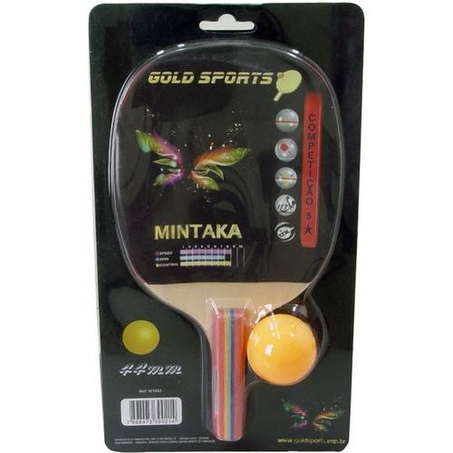 Tudo sobre 'Raquete Mintaka Competição 5 Stars - Gold Sports'