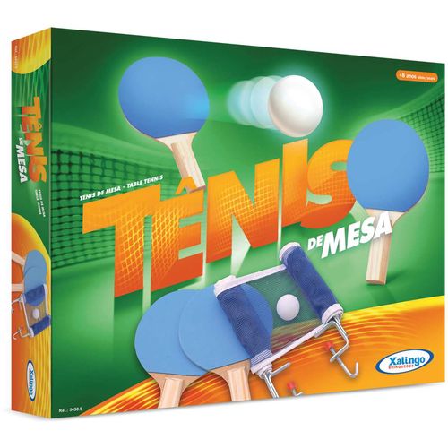 Raquete para Ping Pong Tenis de Mesa C/2raq.bola/rede