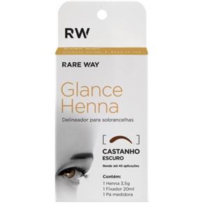 Rare Way Glance Henna - Castanho Escuro