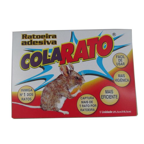 Ratoeira Adesiva Cola Rato - 01 Unidade