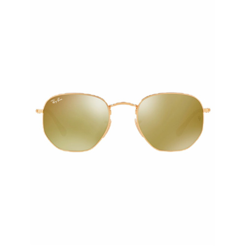 Ray-Ban Óculos de Sol Quadrado - Dourado