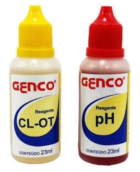 Reagentes Cloro e PH - Genco
