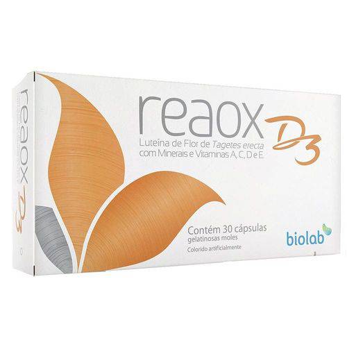 Reaox D3 - 30 Cápsulas