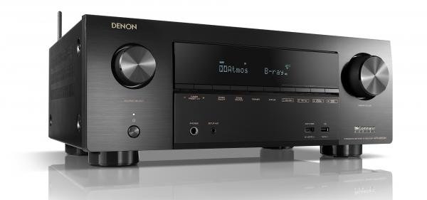 Receiver Denon AVR-X2500H 7.2 Canais Ultra HD 4K Bluetooth WIFI Dolby Vision X2500
