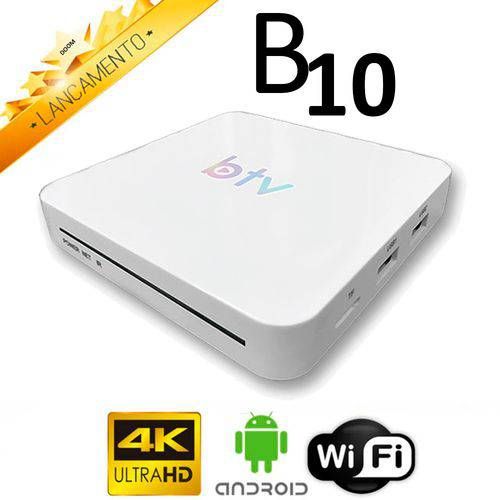 Tudo sobre 'Recep Tv Btv B10 - Ultra Hd 4k Wifi Android Via Internet'