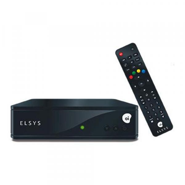 Receptor Digital Elsys ERTS35 Oi TV Livre HD - Preto
