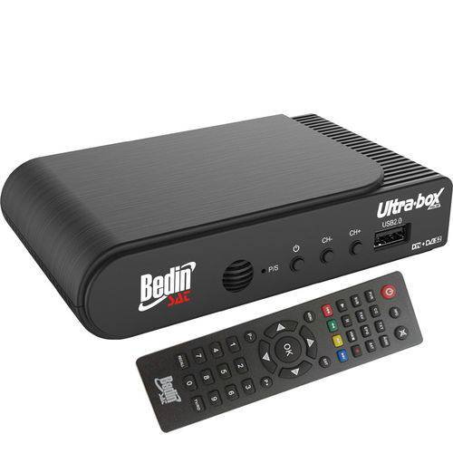 Tudo sobre 'Receptor e Conversor Digital Ultra Box, Canais Digitais, HD BedinSat'